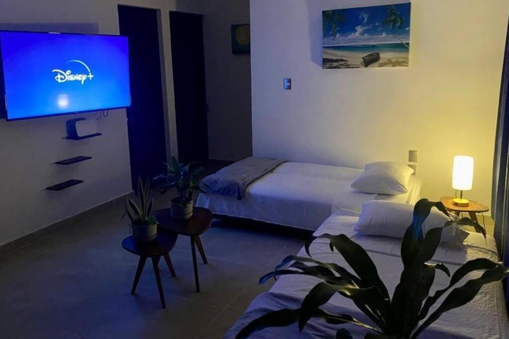Appartamento Depa Familiar Pb 6Pax Con Alberca Rodeado De Restaurantes Zona Segura